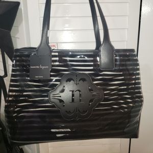 Nanette Lepore striped tote